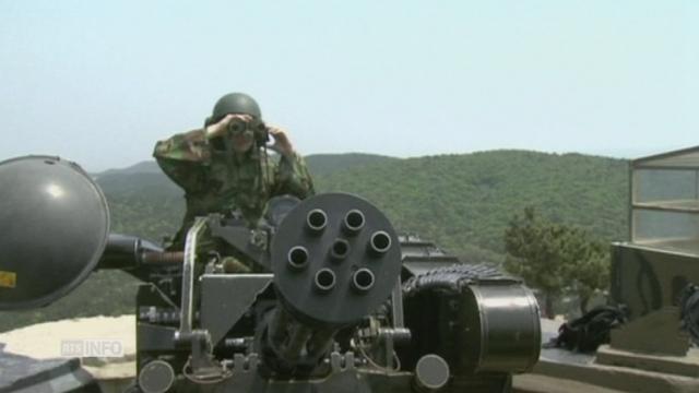 L armee sud coreenne est en etat d alerte maximum