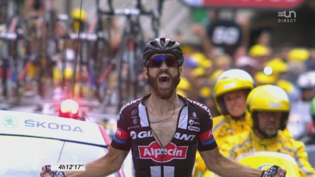 17e étape, Digne-les-Bains - Pra Loup: victoire d’étape pour l’Allemand Simon Geschke 34’’ d’avance sur Talansky et une minute sur Rigoberto Uran