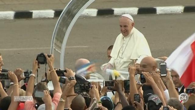 Le pape François a tenu une messe sur la place de la révolution à La Havane