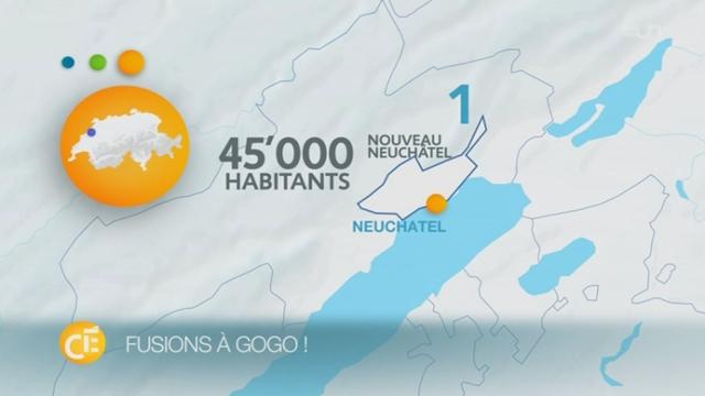 Le canton de Neuchâtel est le royaume des fusions de communes