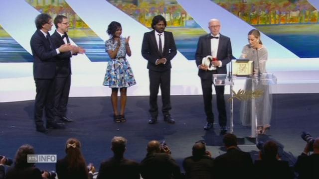 "Dheepan" de Jacques Audiard remporte la Palme d'Or