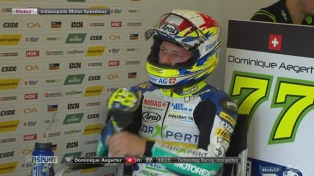 Moto - GP d’Indianapolis: le Bernois Dominique Aegerter termine 4e en Moto 2