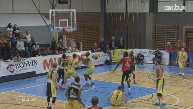 Basketball - Championnat suisse: BBC Monthey a fait un retour en force face à Union Neuchâtel (64-58)