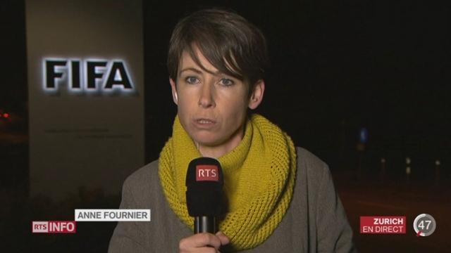 FIFA - Scandale: les explications d’Anne Fournier, depuis Zurich