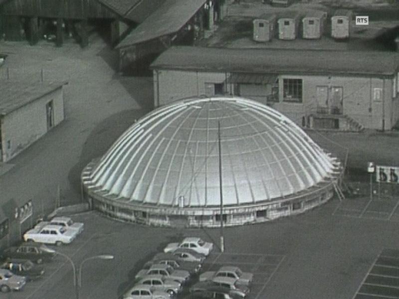 La Coupole à Bienne en 1980.