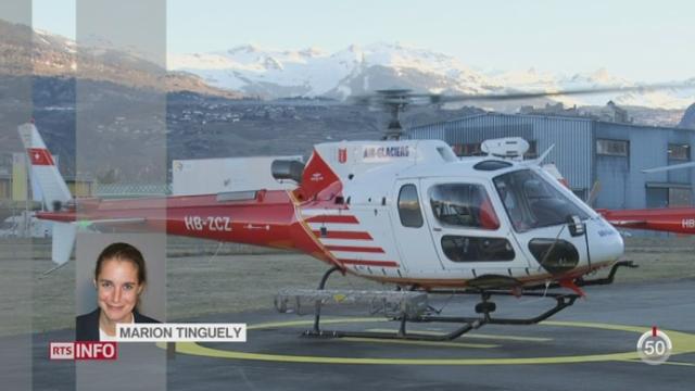 Accident d’hélicoptère près de Stechelberg (BE): les explications de Marion Tinguely, à Lauterbrunnen