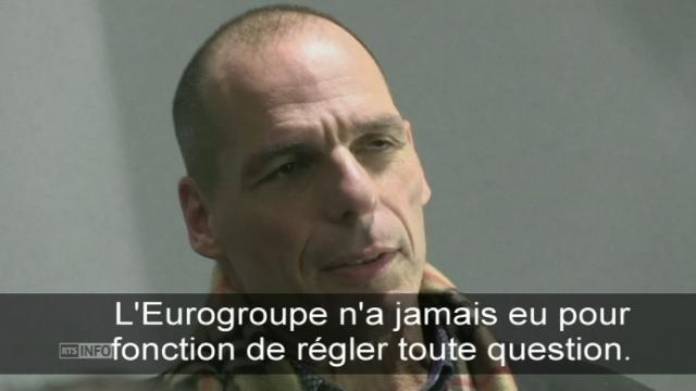 Réaction du nouveau ministre des Finances grec, Yaris Varoufakis