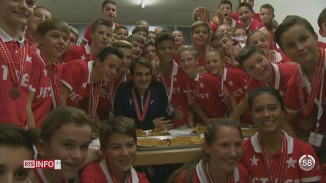 Tennis - Bâle: Federer était ramasseur de balles avant d’être le champion du tournoi