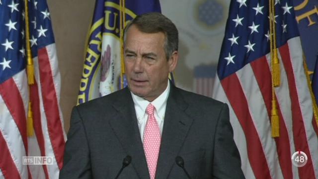 Etats-Unis: le républicain John Boehner provoque la surprise en annonçant sa démission du parti