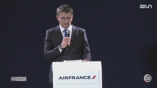 Suppression d'emplois: le personnel d’Air France réagit avec violence