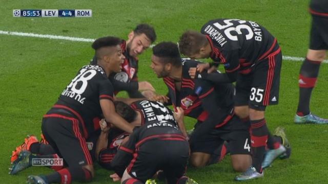 (3) E Bayer Leverkusen - AS Roma (4-4): égalisation de Mehmedi