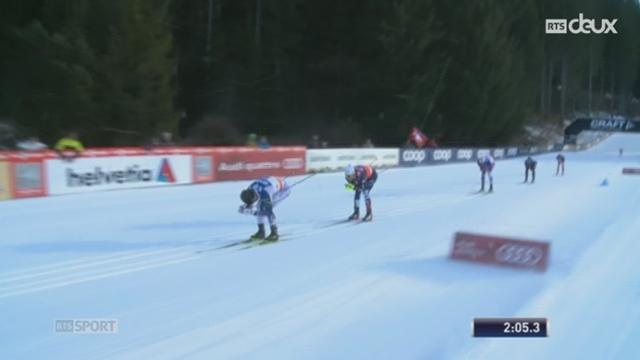 Ski de fond: Jovian Hediger décroche la quatrième place à Toblach