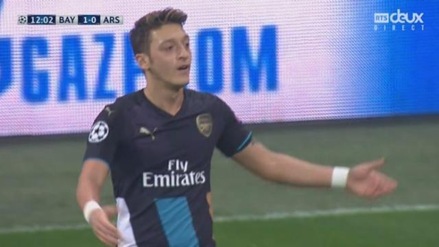 Gr. F, Bayern Munich – Arsenal (1-0): Özil pense avoir égalisé mais l’arbitre annule le but pour une faute de main