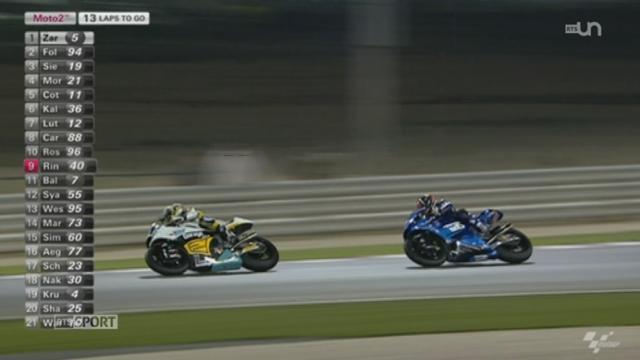 Moto 2: Thomas Lüthi décroche la 3ème place au GP du Qatar