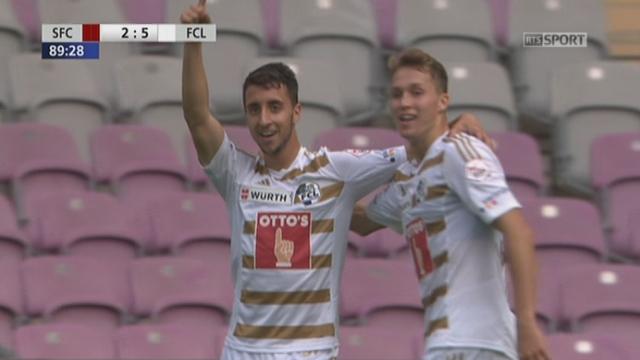1-32e : Servette FC - FC Lucerne (2-5) frappe croisée d'Abreu qui scelle le score