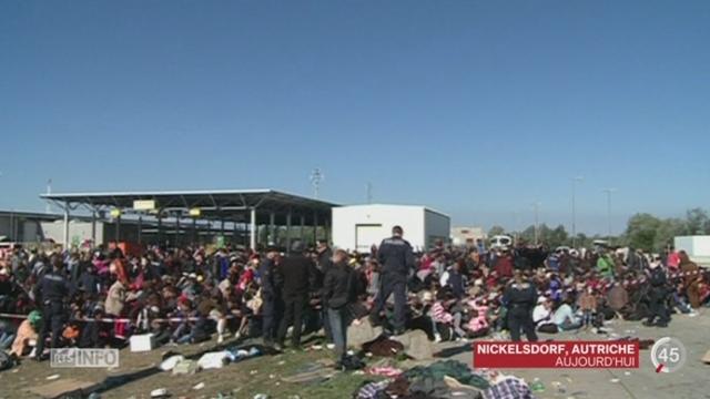 Crise des migrants: près de 25'000 migrants ont transité par la commune autrichienne de Nickelsdorf