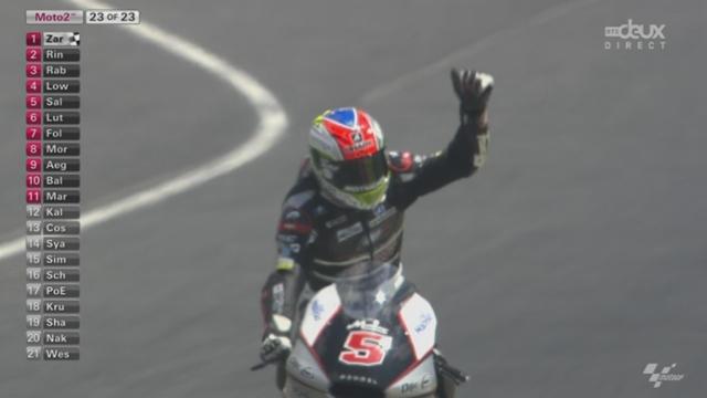 Moto2: fantastique remontée de Johann Zarco (FRA) qui s'impose devant Alex Rins (ESP) et Tito Rabat (ESP)