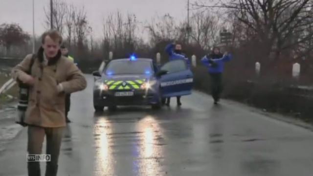 La traque en direct à Dammartin-en-Goële