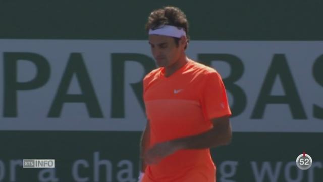 Tennis - Indian Wells: Roger Federer tient la grande forme
