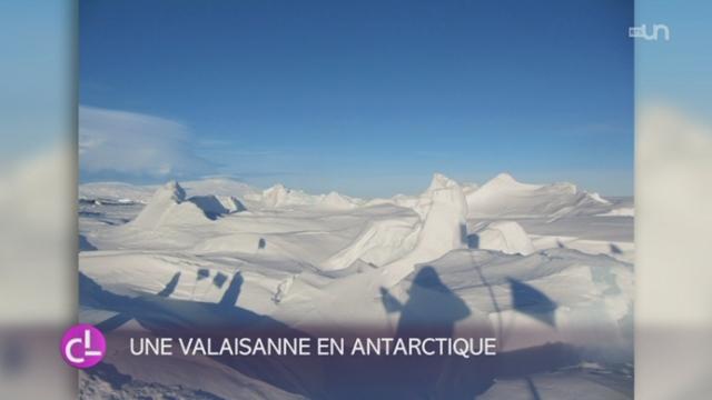 Annick Vuissoz est partie restaurer des cabanes d'explorateurs en Antarctique