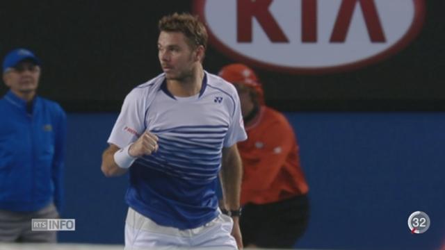 Tennis - Open d'Australie: Stan Wawrinka s'incline en demi-finale face à Novak Djokovic