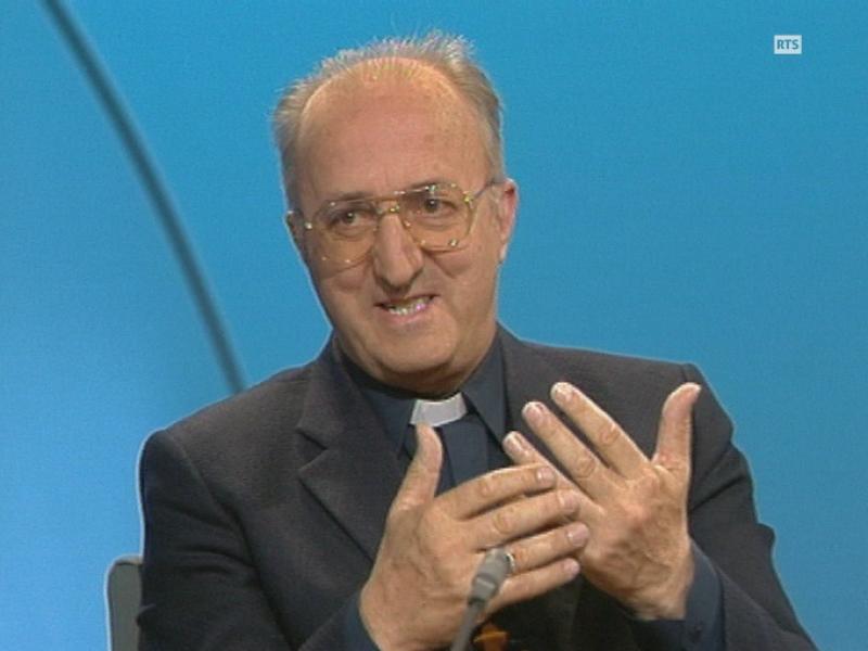 Mgr Joseph Roduit en 2001. [RTS]