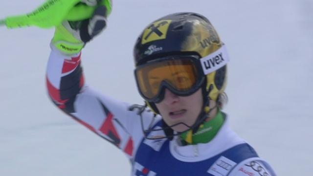 Super combiné dames, slalom : Kathrin Zettel (AUT)