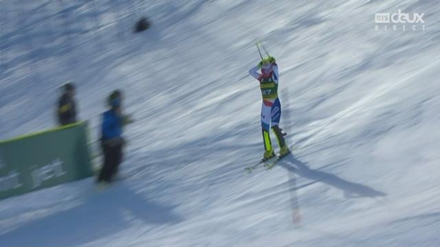 Slalom dames, 1re manche: élimination pour Charlotte Chable (SUI)