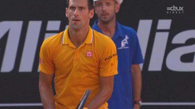 Finale, Novak Djokovic - Roger Federer (6-4): Novak Djokovic remporte le premier set