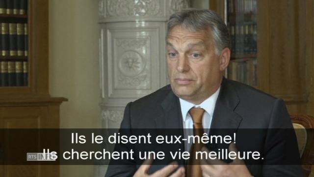 "Les réfugiés qui arrivent en Hongrie sont des migrants économiques"