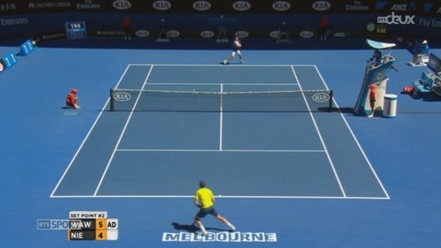 Tennis - Open d'Australie: Stan Wawrinka impressionne et file en 8es de finale