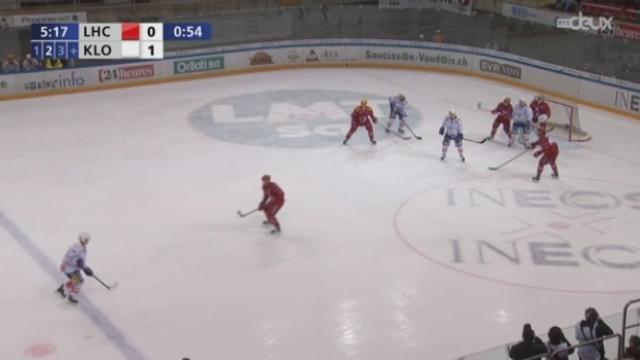 Hockey - LNA (46e j.): Lausanne - Kloten (0 - 3)