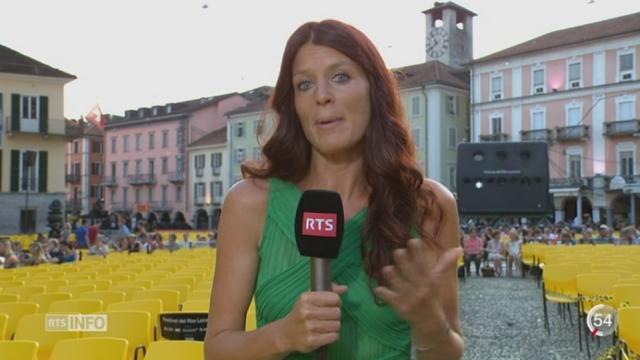 Festival du film à Locarno: les précisions de Julie Evard depuis Locarno