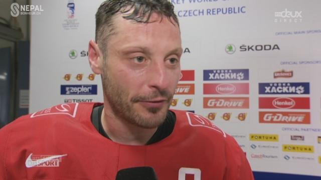 Suisse - Allemagne (1-0): le capitaine de l’équipe de Suisse au micro de la RTS après la victoire