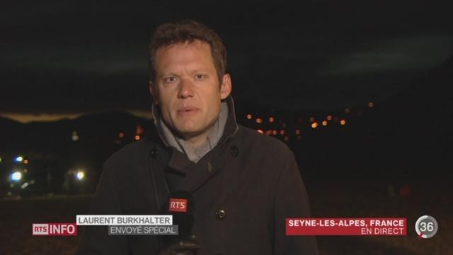 Crash de l’Airbus: les explications de Laurent Burkhatler (1 - 2), depuis Seyne-les-Alpes
