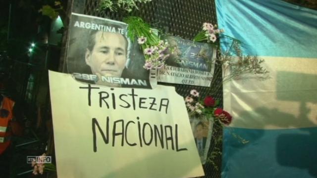 Des Argentins pleurent le procureur Nisman et demandent justice