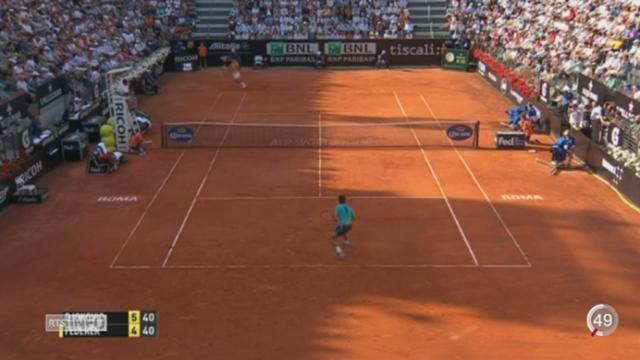 Tennis - Tournoi de Rome: Federer n’a pas fait le poids face au n°1 mondial, Novac Djokovic