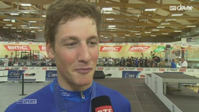 Cyclisme - Championnats d’Europe de Granges: Stephan Küng est champion d’Europe de poursuite individuelle
