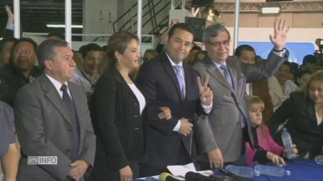 L'humoriste Jimmy Morales est le nouveau président du Guatemala