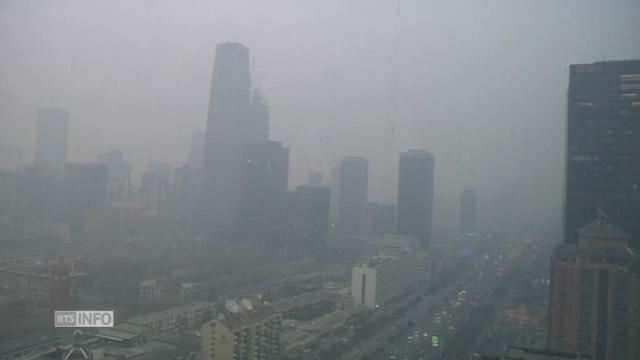 Pékin en alerte rouge à cause de la pollution de l'air