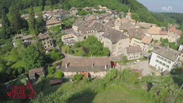 Le plus beau village de Suisse: Romainmôtier (VD)