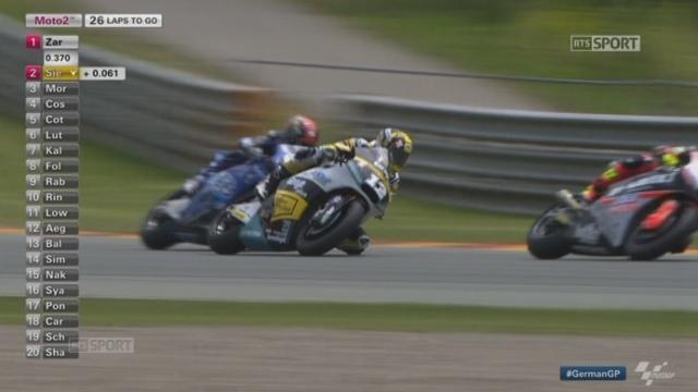 Moto2. Erreur de Lüthi, mais aussi du leader, Morbidelli