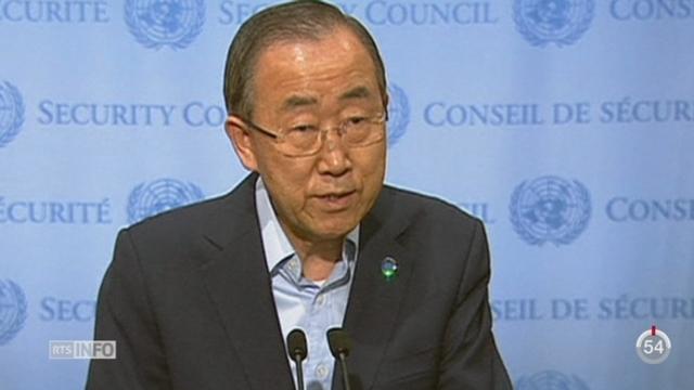 ONU: Ban Ki-moon a démis de ses fonctions le chef de la mission en Centrafrique