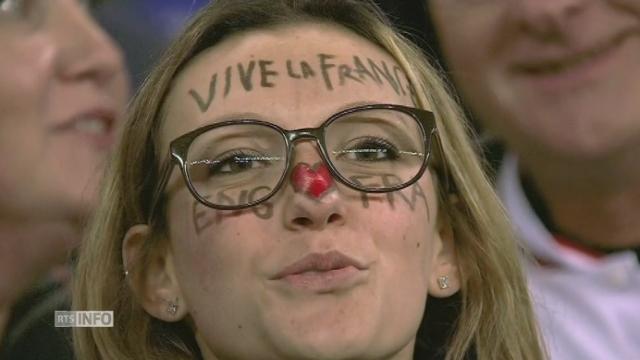 Le stade de Wembley en bleu blanc rouge chante La Marseillaise