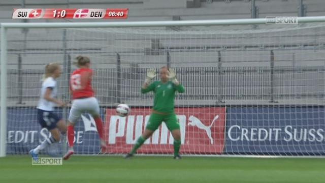 Match amical, Suisse - Danemark (1-0): Ana-Maria Crnogorcevic ouvre le score à la 6e minute!