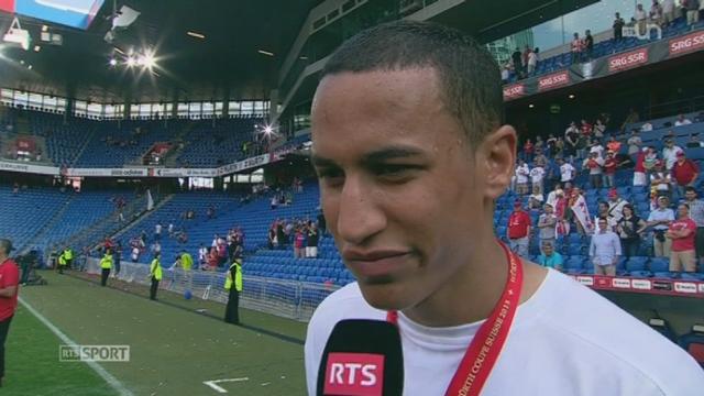 Finale, FC Bâle - FC Sion (0-3): interview de Léo Lacroix défenseur du FC Sion