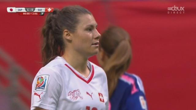 Groupe C, Suisse - Japon (0-1): quel occasion ! Ramona Backmann a la balle de l'égalisation au bout du pied mais loupe complément