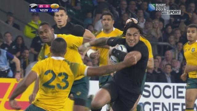 Finale, Nouvelle-Zélande - Australie (21-3): Incroyable essai de Ma'a Nonu qui confirme l'avance des Blacks