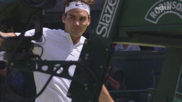 Roger Federer (SUI) - Sam Groth (AUS) (6-4,6-4): le numéro deux mondial s’adjuge le deuxième set en moins d’une heure