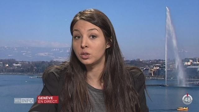 Votation GE-loi sur la police: les précisions d'Aline Inhofer, à Genève